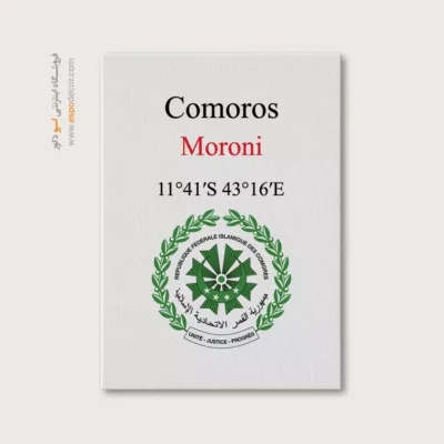 تابلو نماد های کشورهای جهان - اسپو دکور