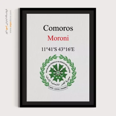 تابلو نماد های کشورهای جهان - اسپو دکور