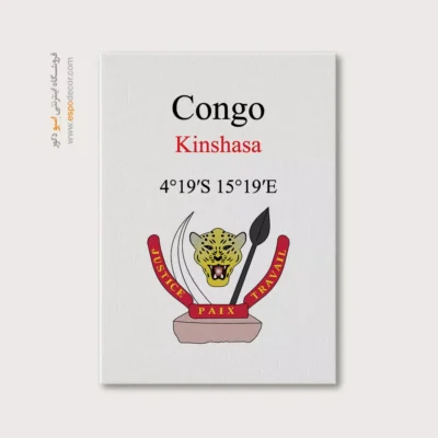 تابلو نماد های کشورهای جهان - اسپو دکور