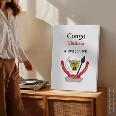 تابلو نماد های کشورهای جهان - اسپو دکور