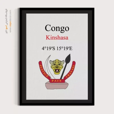 تابلو نماد های کشورهای جهان - اسپو دکور