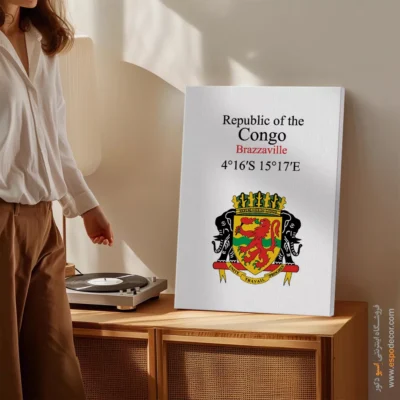 تابلو نماد های کشورهای جهان - اسپو دکور