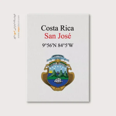 تابلو نماد های کشورهای جهان - اسپو دکور