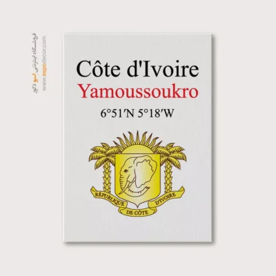 تابلو نماد های کشورهای جهان - اسپو دکور