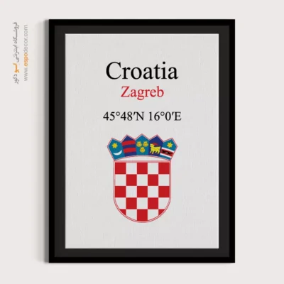 تابلو نماد های کشورهای جهان - اسپو دکور