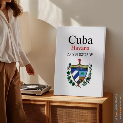 تابلو نماد های کشورهای جهان - اسپو دکور