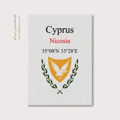 تابلو نماد های کشورهای جهان - اسپو دکور