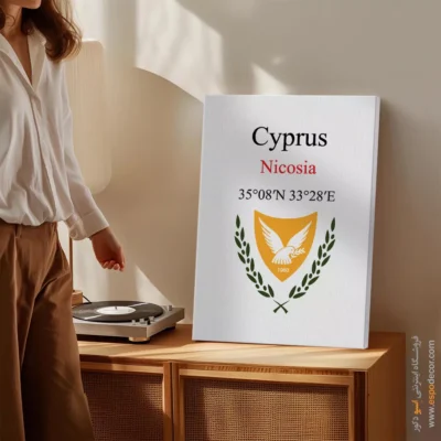 تابلو نماد های کشورهای جهان - اسپو دکور