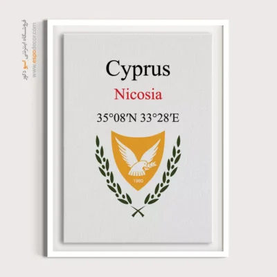 تابلو نماد های کشورهای جهان - اسپو دکور