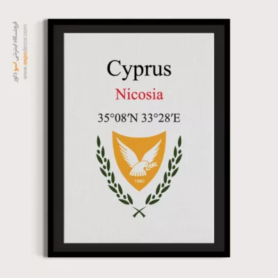 تابلو نماد های کشورهای جهان - اسپو دکور