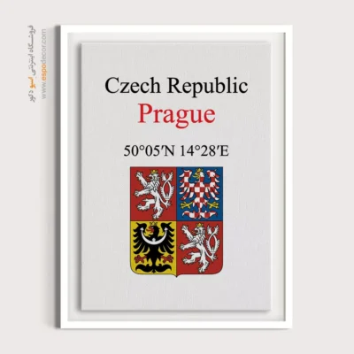 تابلو نماد های کشورهای جهان - اسپو دکور
