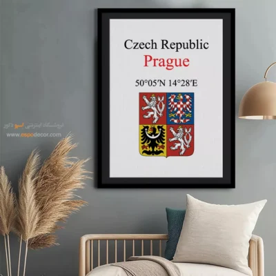 تابلو نماد های کشورهای جهان - اسپو دکور