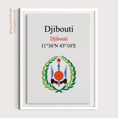 تابلو نماد های کشورهای جهان - اسپو دکور