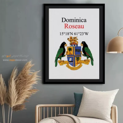 تابلو نماد های کشورهای جهان - اسپو دکور