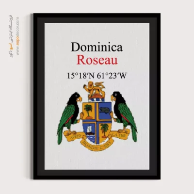 تابلو نماد های کشورهای جهان - اسپو دکور