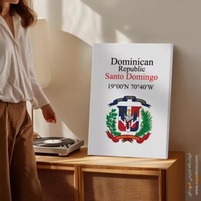 تابلو نماد های کشورهای جهان - اسپو دکور