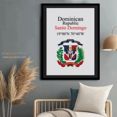 تابلو نماد های کشورهای جهان - اسپو دکور