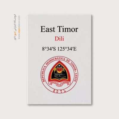 تابلو نماد های کشورهای جهان - اسپو دکور