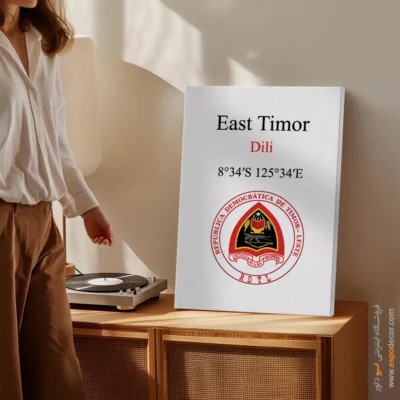 تابلو نماد های کشورهای جهان - اسپو دکور