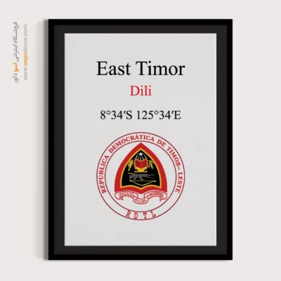 تابلو نماد های کشورهای جهان - اسپو دکور