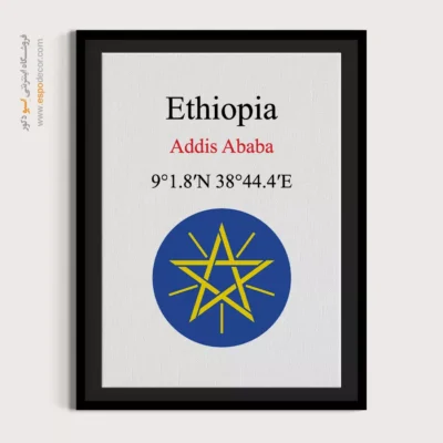 تابلو نماد های کشورهای جهان - اسپو دکور