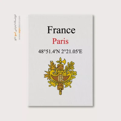 تابلو نماد های کشورهای جهان - اسپو دکور