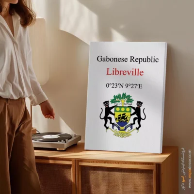 تابلو نماد های کشورهای جهان - اسپو دکور