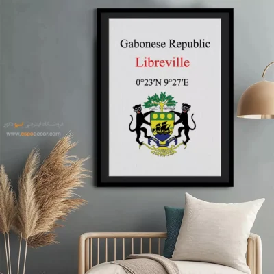 تابلو نماد های کشورهای جهان - اسپو دکور