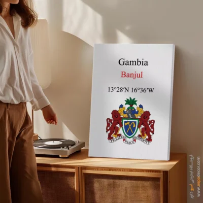 تابلو نماد های کشورهای جهان - اسپو دکور