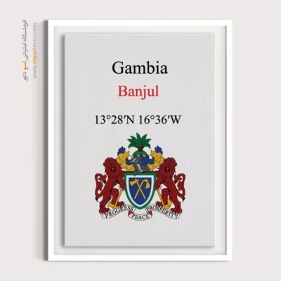 تابلو نماد های کشورهای جهان - اسپو دکور