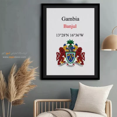 تابلو نماد های کشورهای جهان - اسپو دکور