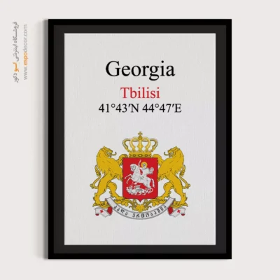 تابلو نماد های کشورهای جهان - اسپو دکور