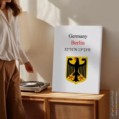 تابلو نماد های کشورهای جهان - اسپو دکور