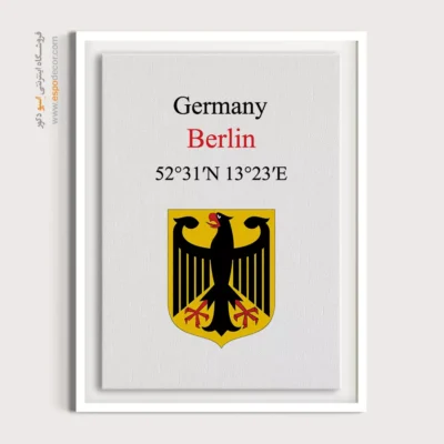 تابلو نماد های کشورهای جهان - اسپو دکور