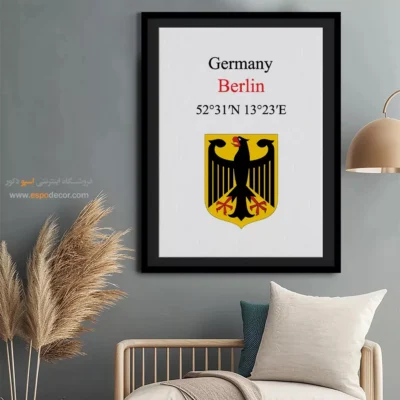 تابلو نماد های کشورهای جهان - اسپو دکور