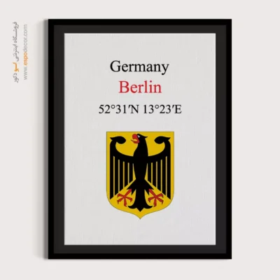 تابلو نماد های کشورهای جهان - اسپو دکور