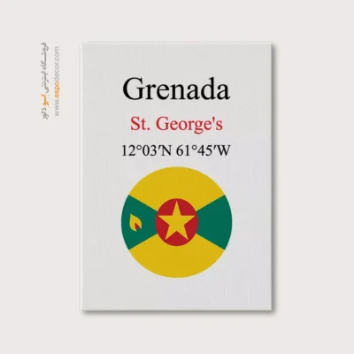 تابلو نماد های کشورهای جهان - اسپو دکور