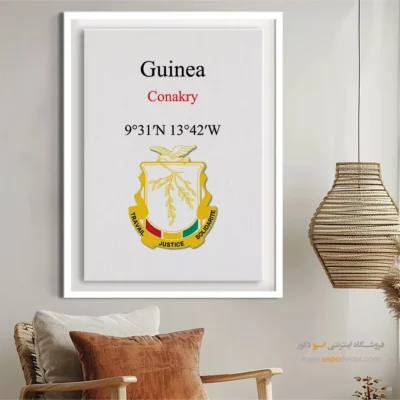 تابلو نماد های کشورهای جهان - اسپو دکور