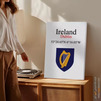 تابلو نماد های کشورهای جهان - اسپو دکور