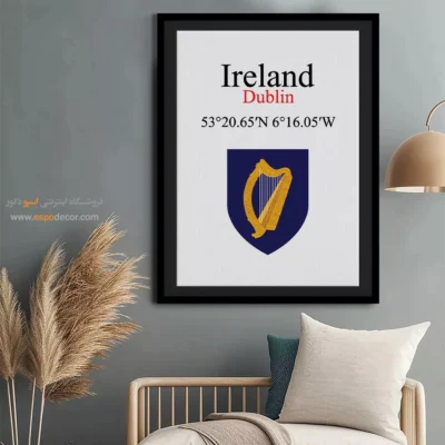 تابلو نماد های کشورهای جهان - اسپو دکور