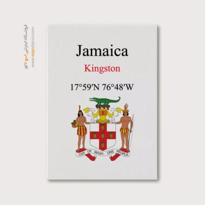 تابلو نماد های کشورهای جهان - اسپو دکور