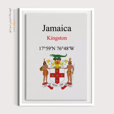 تابلو نماد های کشورهای جهان - اسپو دکور