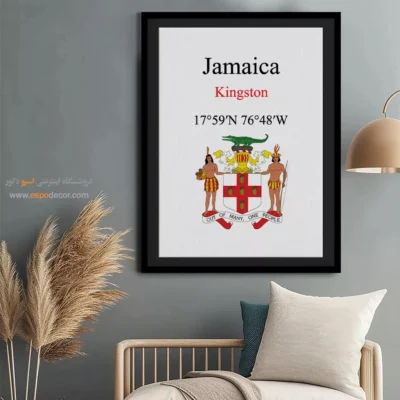 تابلو نماد های کشورهای جهان - اسپو دکور