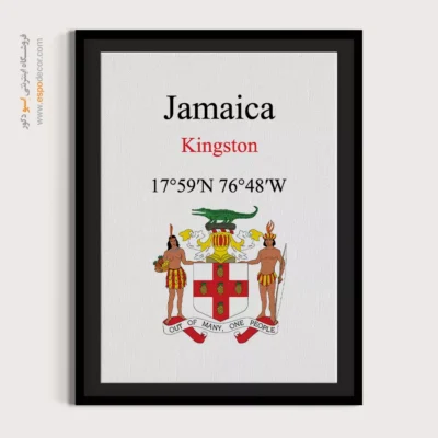 تابلو نماد های کشورهای جهان - اسپو دکور