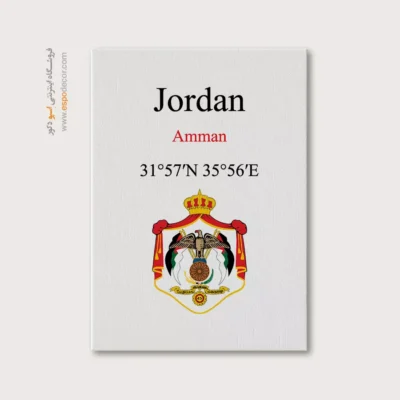 تابلو نماد های کشورهای جهان - اسپو دکور