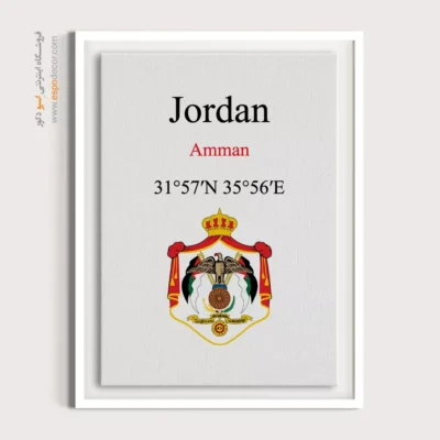 تابلو نماد های کشورهای جهان - اسپو دکور