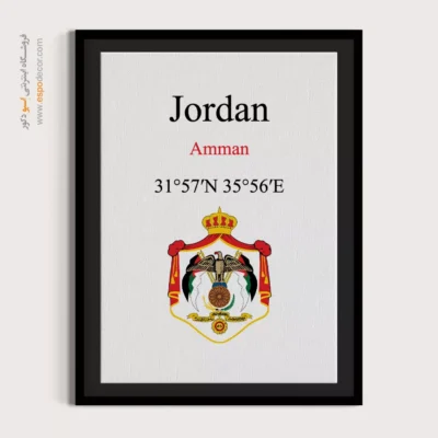 تابلو نماد های کشورهای جهان - اسپو دکور