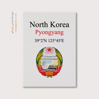 تابلو نماد های کشورهای جهان - اسپو دکور