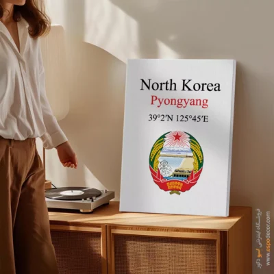 تابلو نماد های کشورهای جهان - اسپو دکور