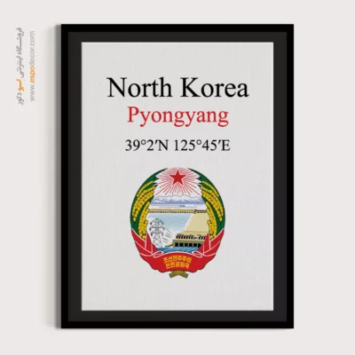 تابلو نماد های کشورهای جهان - اسپو دکور